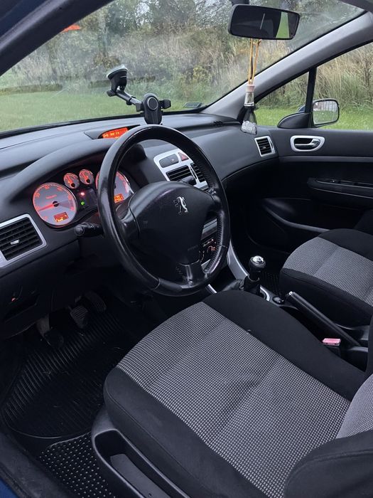 Peugeot 307, 1.6 benzyna, 110 KM, 3-drzwiowy, po przeglądzie