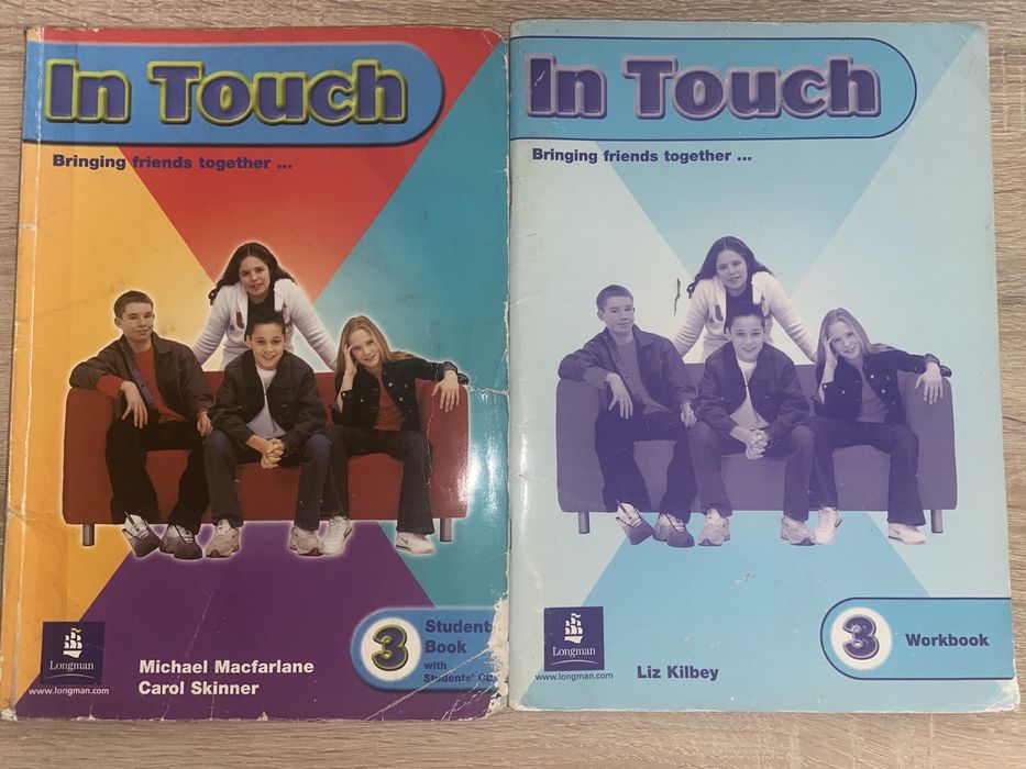 Комплект in Touch 3 Students book Workbook i Test book з CDдиском