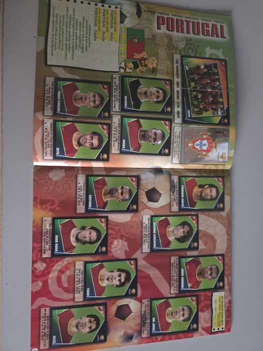 Caderneta Euro 2004 completa