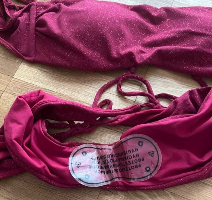 Nowe bordowe bikini