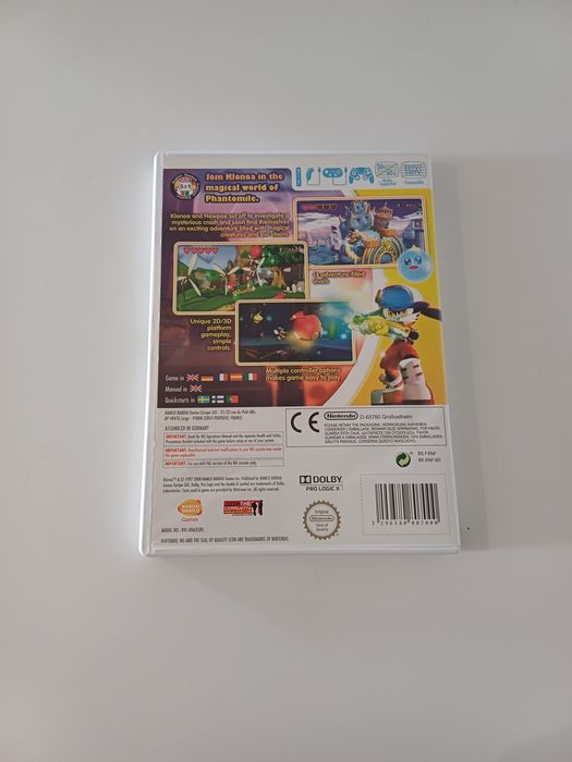 Klonoa Nintendo Wii oryginalna