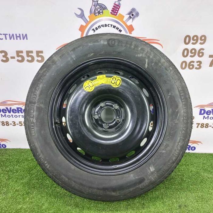 Запасне колесо Jaguar F-Pace R19 AH321A479AC, Continental T175/80 R19 122M докатка, запаска