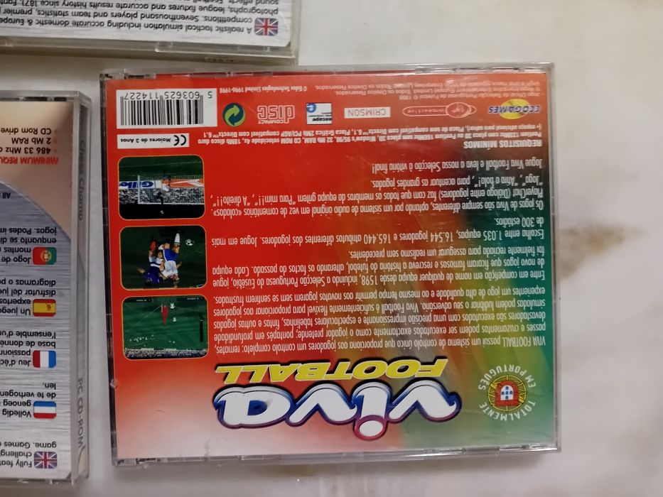 Conjunto de 3 Jogos Pc/Cd Rom