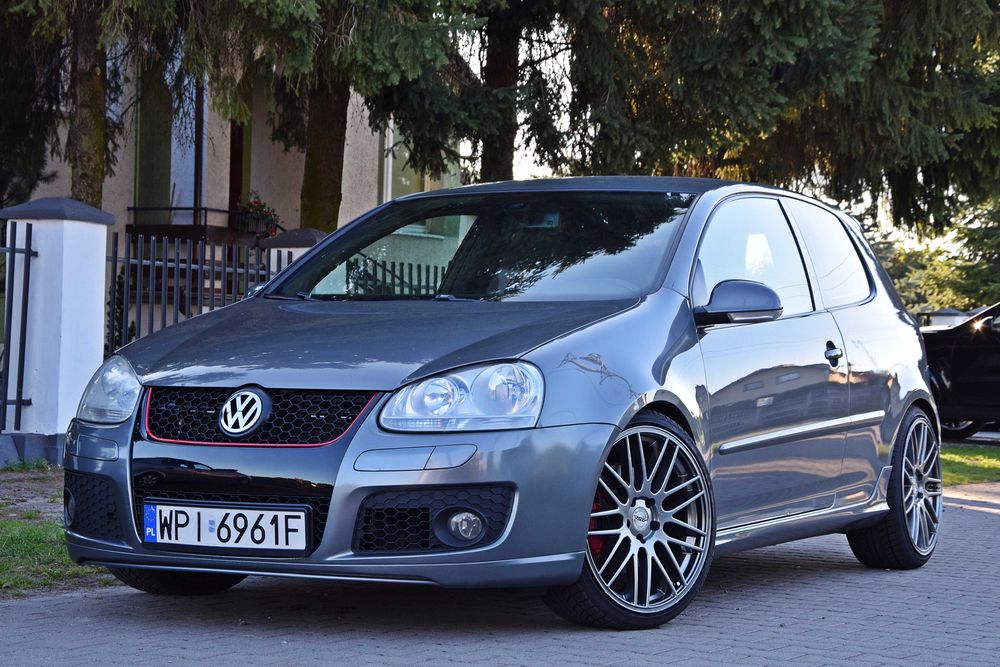 VOLKSWAGEN GOLF V 2.0 GTI 200KM Klima Gwint Aktywny Wydech Krata Navi 6 biegów 2006
