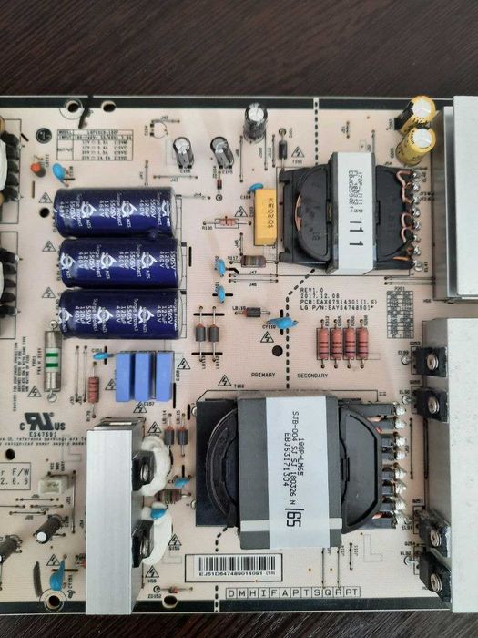 Плата живлення телевізора EAY64748901 від LG OLED65B8PLA