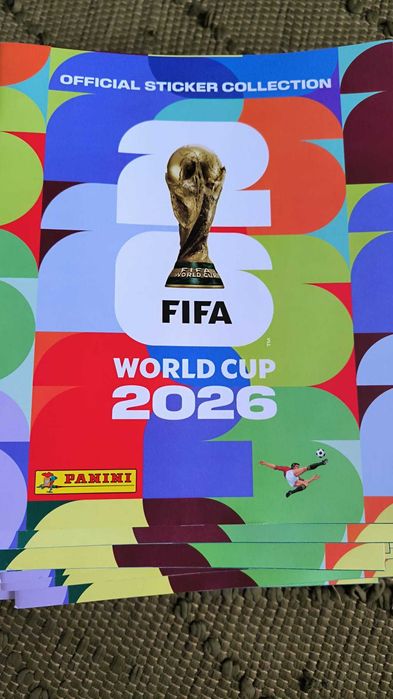 Lote de cadernetas do mundial 26