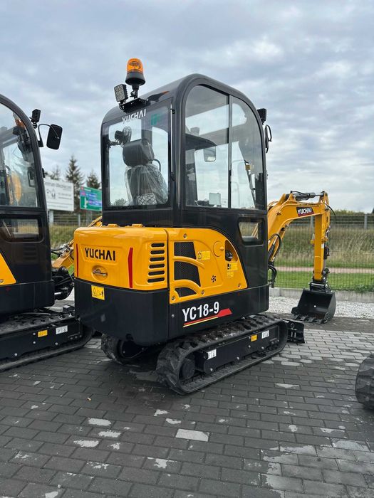 Mini koparka NEX YUCHAI YC18-9 - 1800kg Yanmar 3tnv76