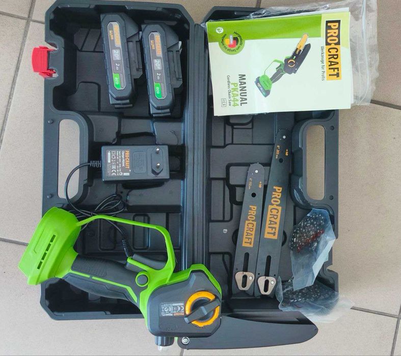 Акумуляторна міні пила Procraft PKA44 (2 акб) Кейс