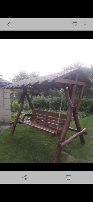 Гойдалка дубова.  Качеля