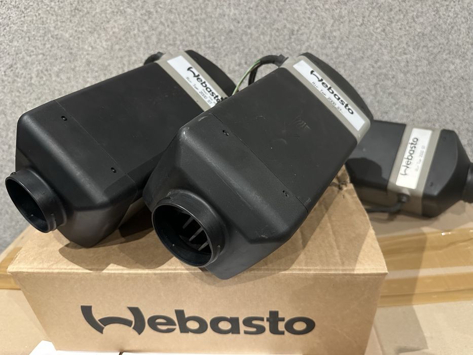 Webasto AirTop 2000 STC osobowe dostawcze ciężarowe maszyny montaż