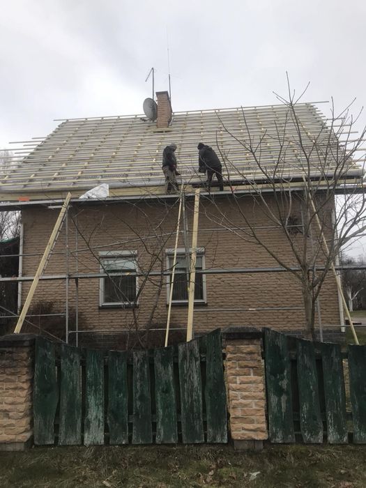 Покрівельні роботи. Ремонт даху. Покрівля