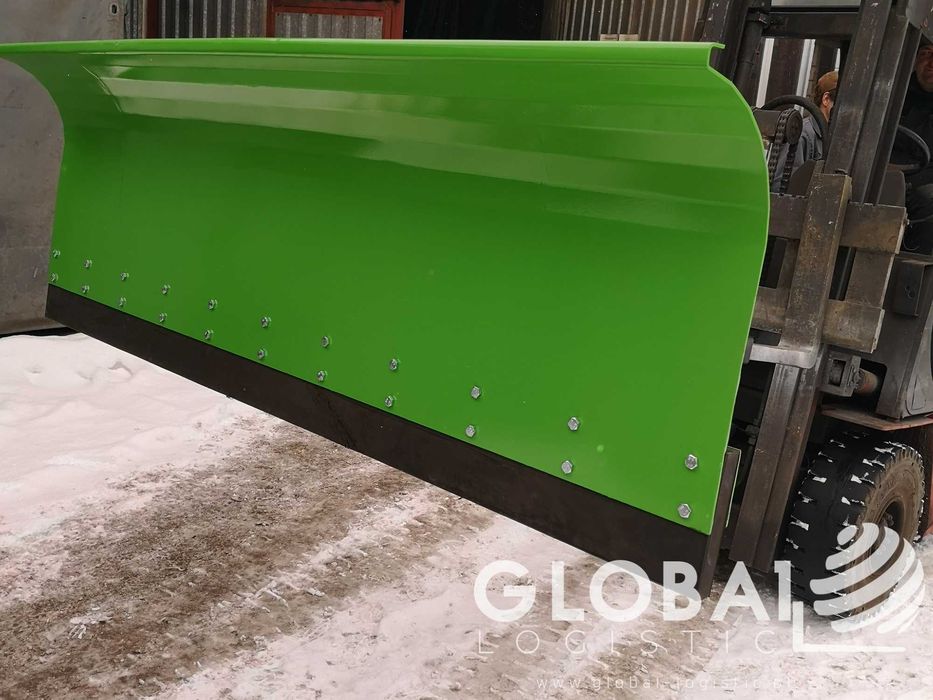 Pług odśnieżny stały 2500 mm do odśnieżania na widły do wózka, widlaka