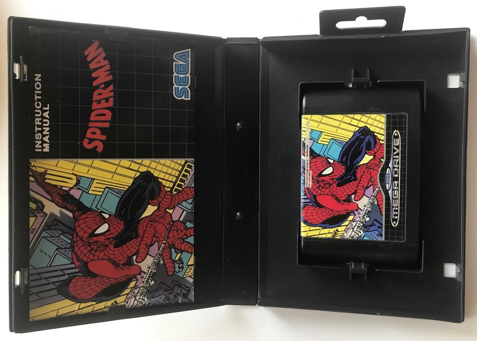 SEGA MEGADRIVE Game "Spider-Man" – Original and Complete / 199164284531260290122