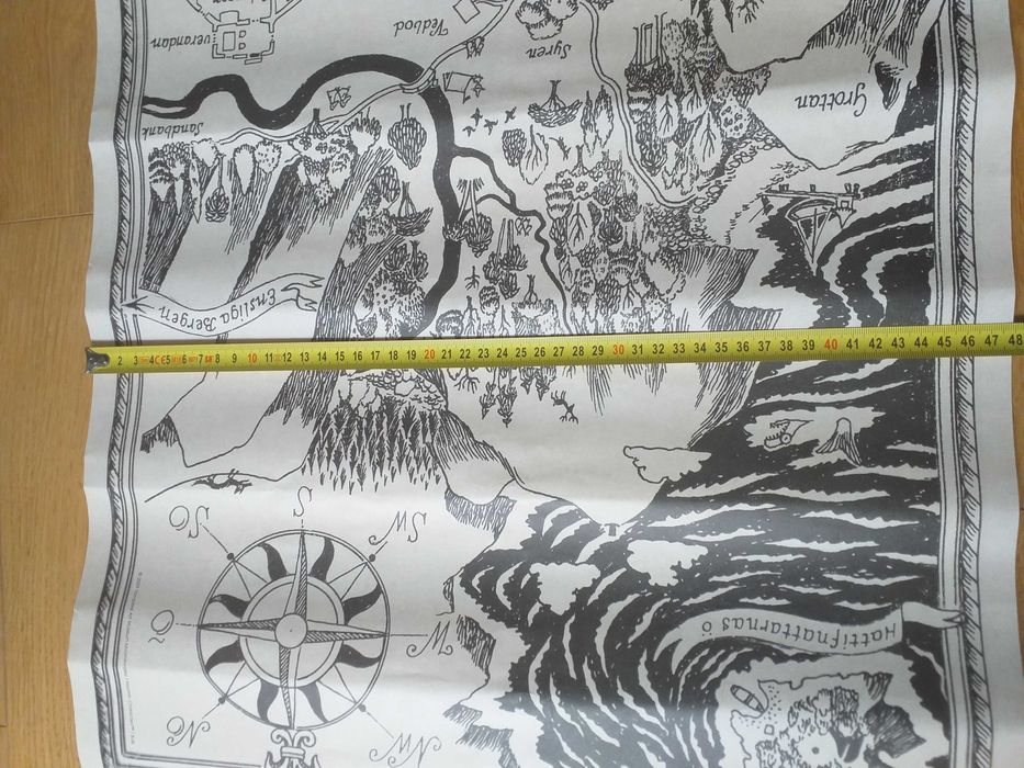 Plakat z Muminkami oryginalny z Finlandii