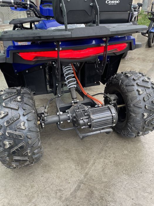 Доставка безкоштовна електрокаадроцикл HUMMER TJ-RIDER 1500W