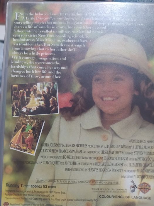 Little princess filme vhs em inglês - portes CTT grátis