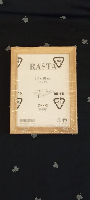 Рамка для фото IKEA RASTA из натурального дерева  13 / 18 см .