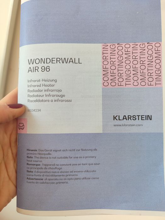 Wonderwall 96 Panel grzewczy na podczerwień