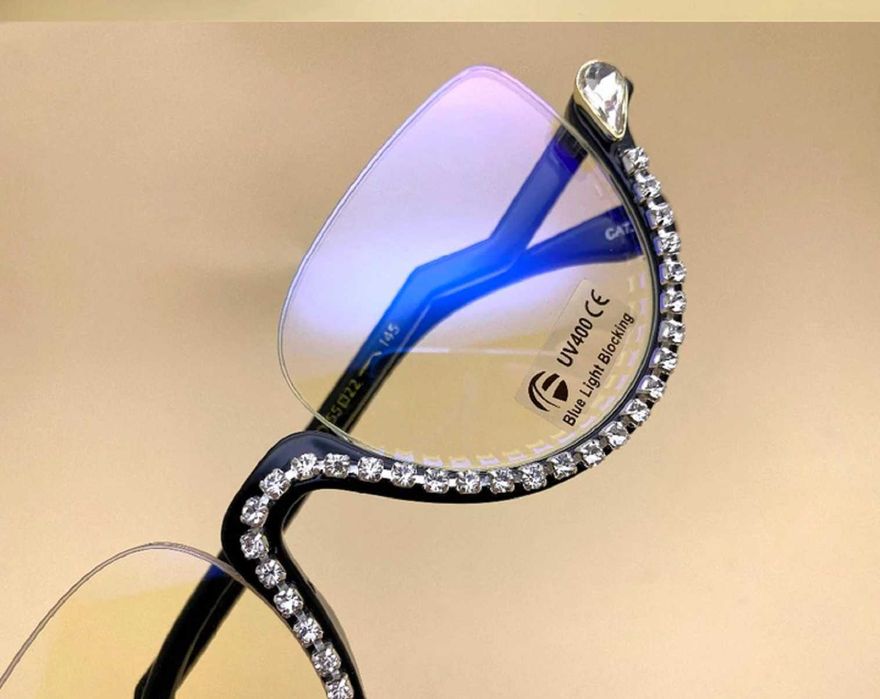 Okulary korekcyjne – minusy. Nowe eleganckie Anti Blue Light.