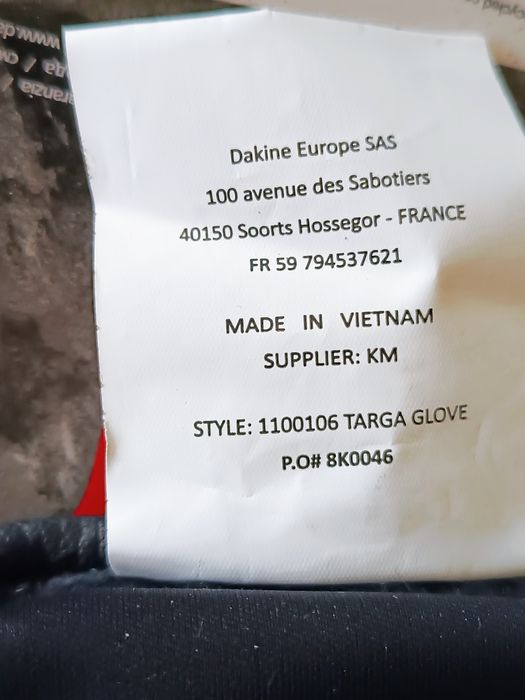 Damskie rękawiczki Dakine Targa, Gore TeX, skóra naturalna