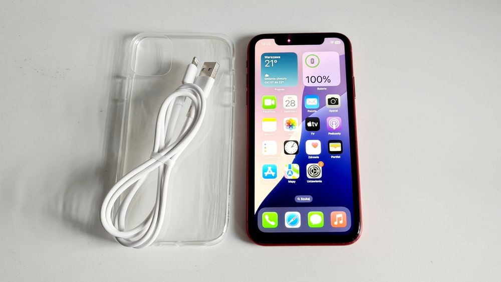 Iphone Xr Product Red 64GB, zadbany, sprawny, bateria 100%