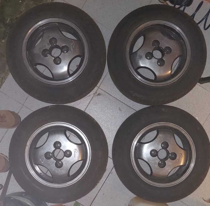 Vende-se  conjuntos de 4 Jantes usadas em panda 4x4