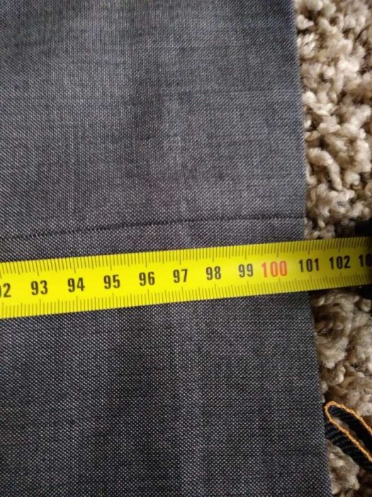 Garnitur męski szary