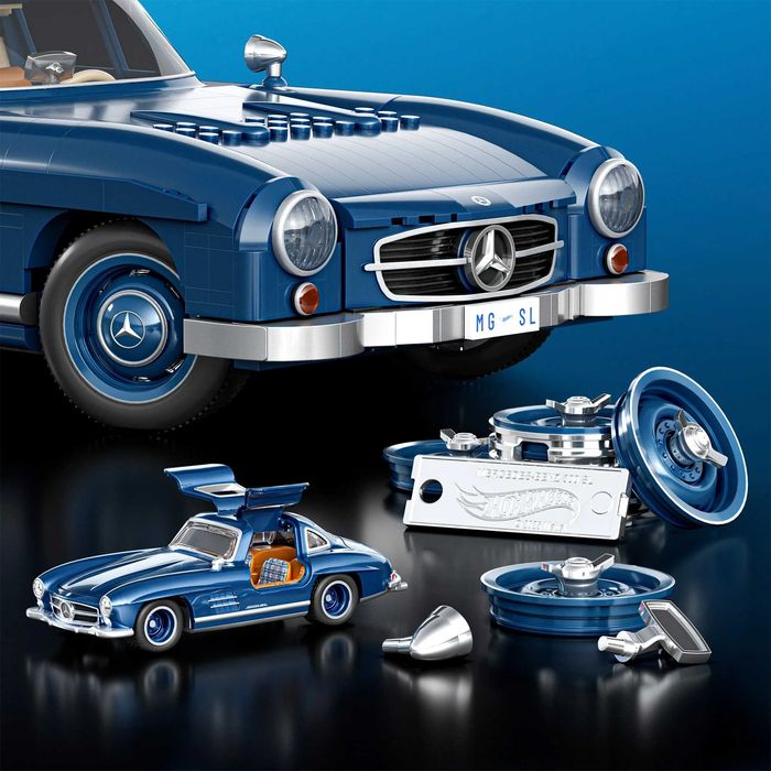 Mercedes-Benz 300 SL, Hot Wheels Premium Series, Сборная модель