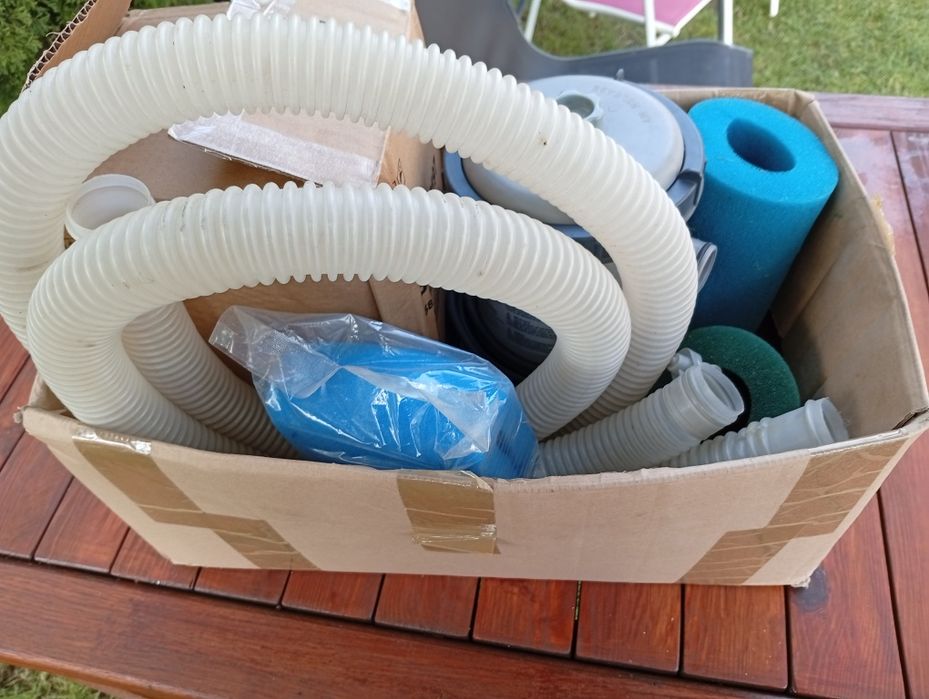 Pompa do basenu 2 szt filtr filtry