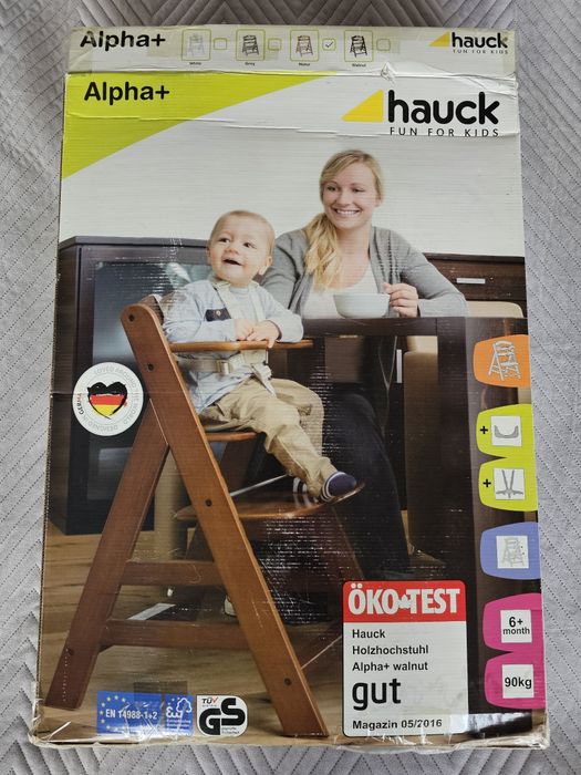 Krzesełko do karmienia Hauck Alpha Plus