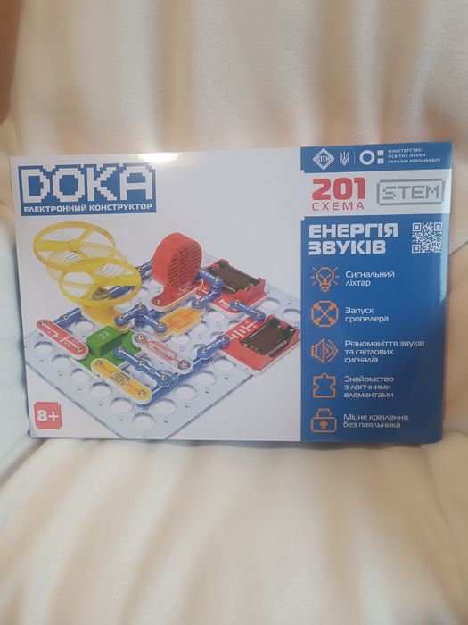 Конструктор электронный, електронний DOKA 201 схема