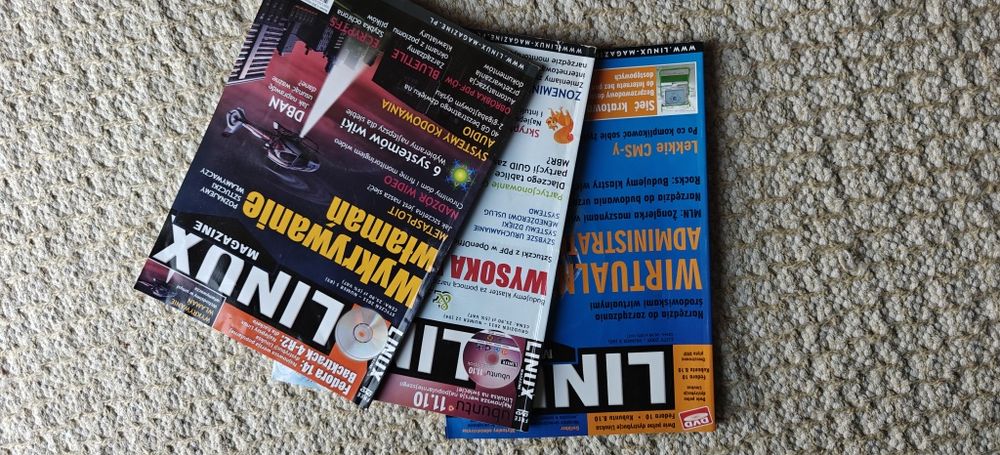 Linux magazyn (IT, informatyka) nr 12/2011, 01/2011, 02/2009