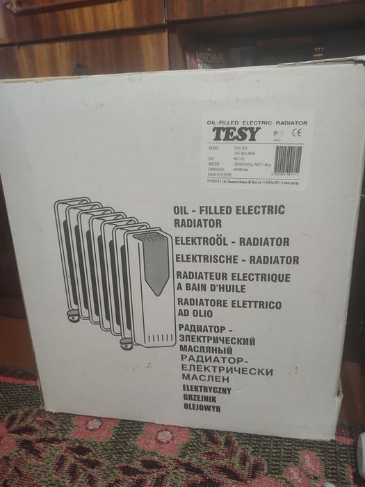 Масляный обогреватель Tesy