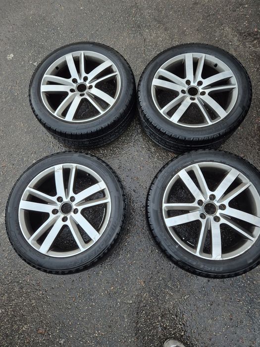 Диски з резиною R20 оригінал Audi Q7