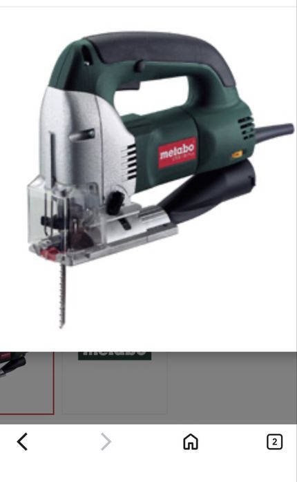 Serra tico-tico METABO STE 135+