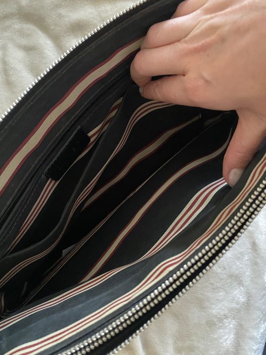 Сумка для ноутбука і документів, шкіряна, 15,6