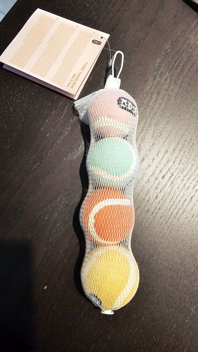 TIAKI piłki tenisowe dla psów 5cm