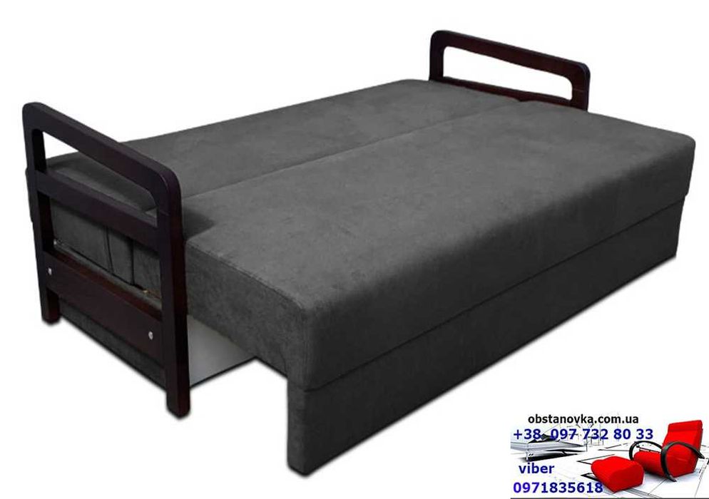 Диван Ліон преміум з деревяними підлок пружин блок доставка по Україні