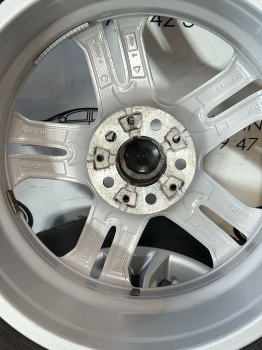 Колеса в зборі 225/60 R18 Bridgestone (зима),диски 5х112 R18 BMW X3