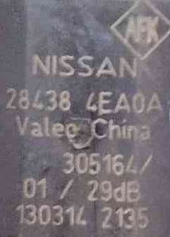 Sensor de Estacionamento Frente NISSAN QASHQAI II (J11, J11_) ano 2014