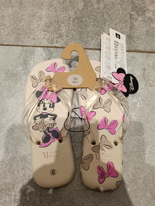 Klapki japonki Minnie Mouse
