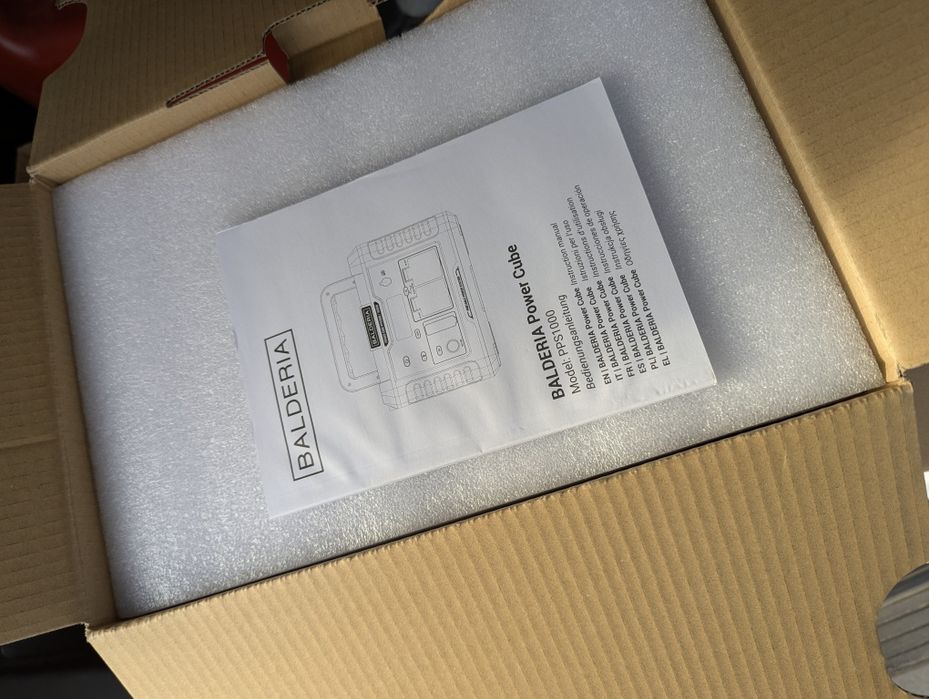 Портативна електростанція BALDERIA Power Set PS1000-120 1000 Вт