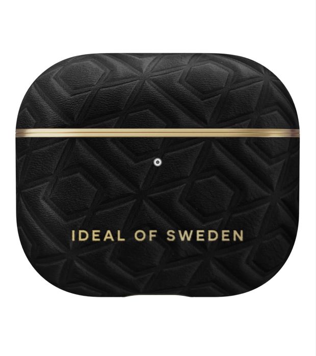 Etui iDeal of Sweden na AirPods Gen 3 (tłoczone czarne)