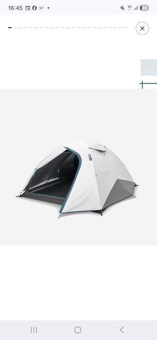 Vendo tenda para campismo 3 pessoas