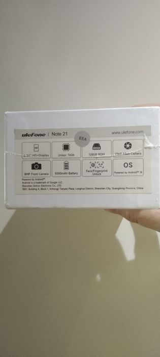 Na sprzedaż ulefone 21 Note