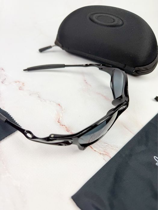 Сонцезахисні окуляри Oakley Juliet Black / Спортивные очки Оаклей y2k / Солнцезащитные брендовые очки opium archive