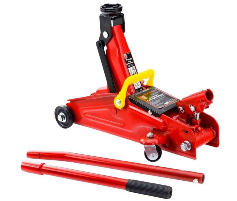 Macaco rolante de 2 toneladas sobre rodas - Estado novo