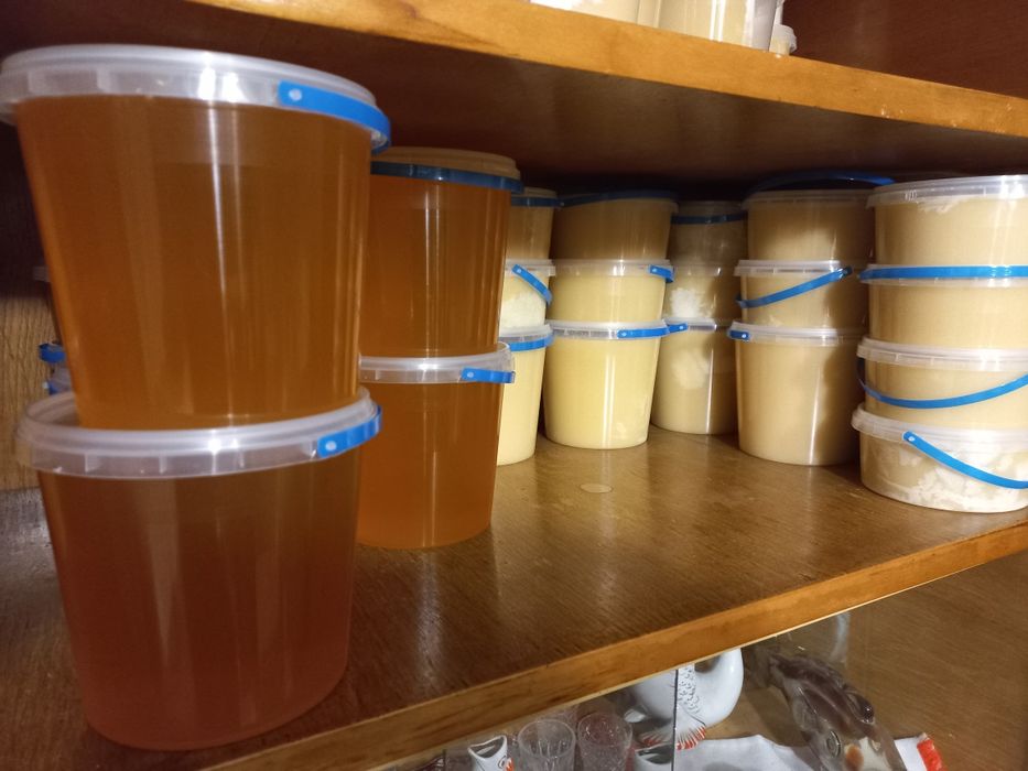 Мед соняшниковий,весняний,різнотрав'я