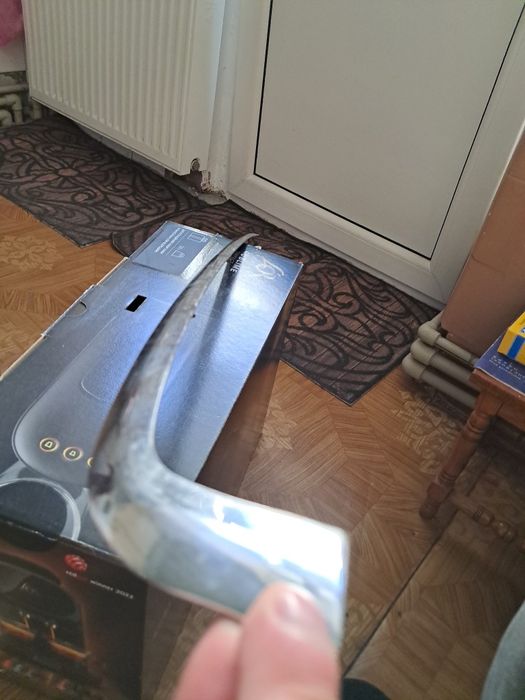 Хром заднього бампера w124