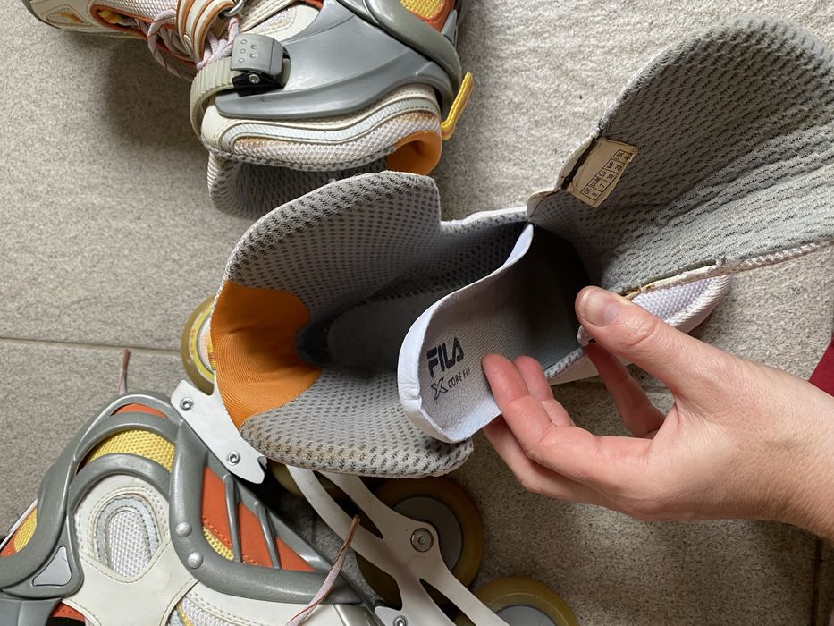 Роліки  Fila EVE PRO'08 на дівчинку розмір 38,5